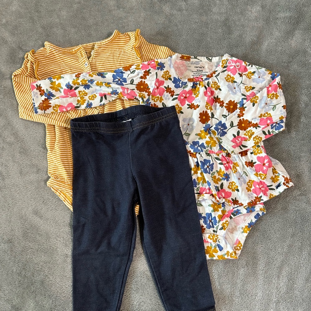 Carter’s Girl Outfit Set 12M